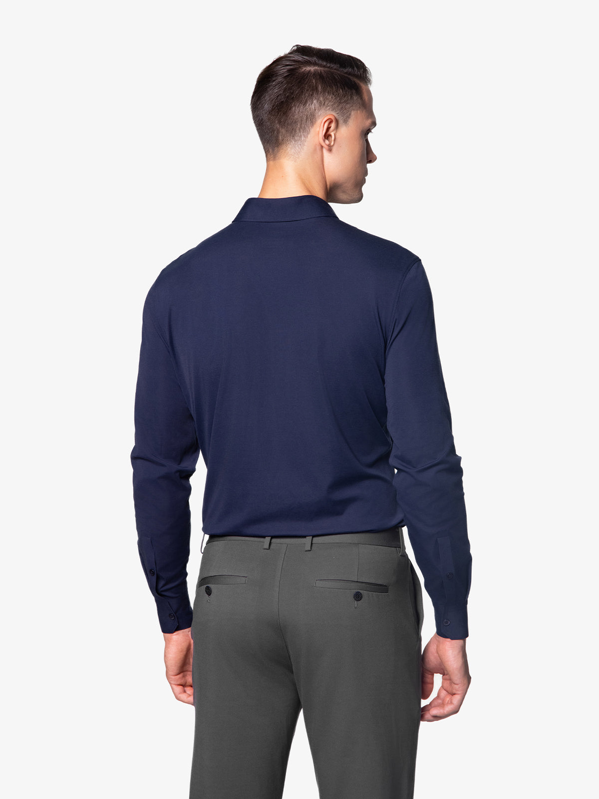 Chemise Stretch AMANY - Bleu Profond