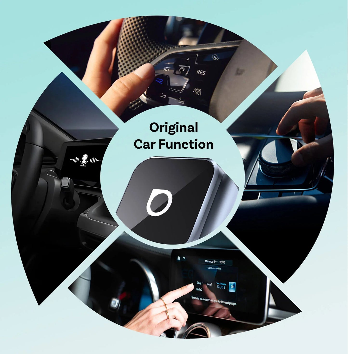 CarPlay & Android Auto sans fil ultra-compact