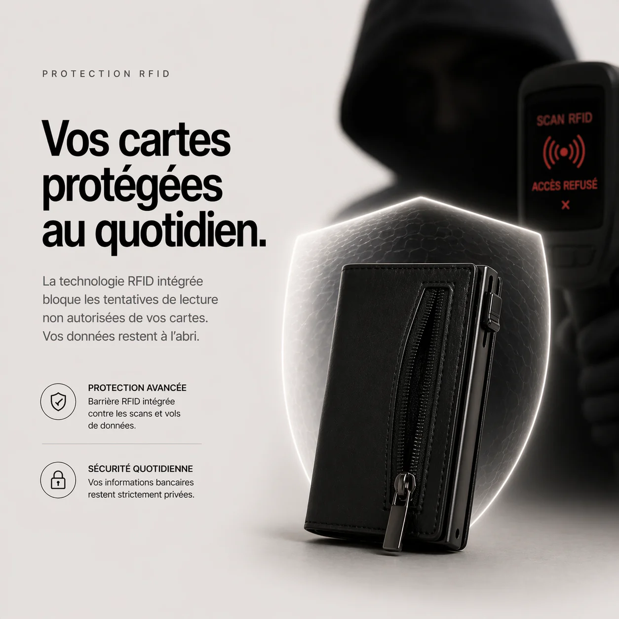 Portefeuille Trackable NaviCard™.