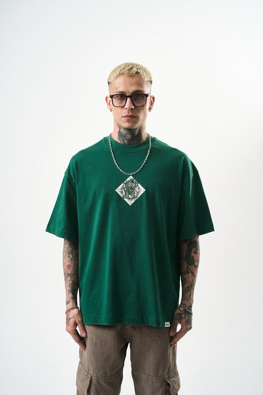 T-shirt Static Green